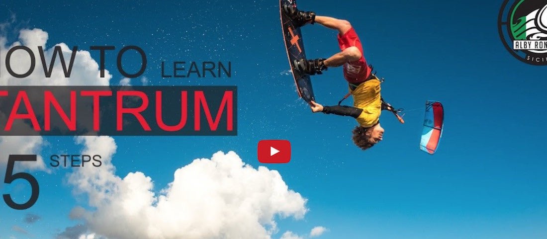 5 Steps How To Learn Tantrum Trick in Kiteboarding - Skymonster Watersports