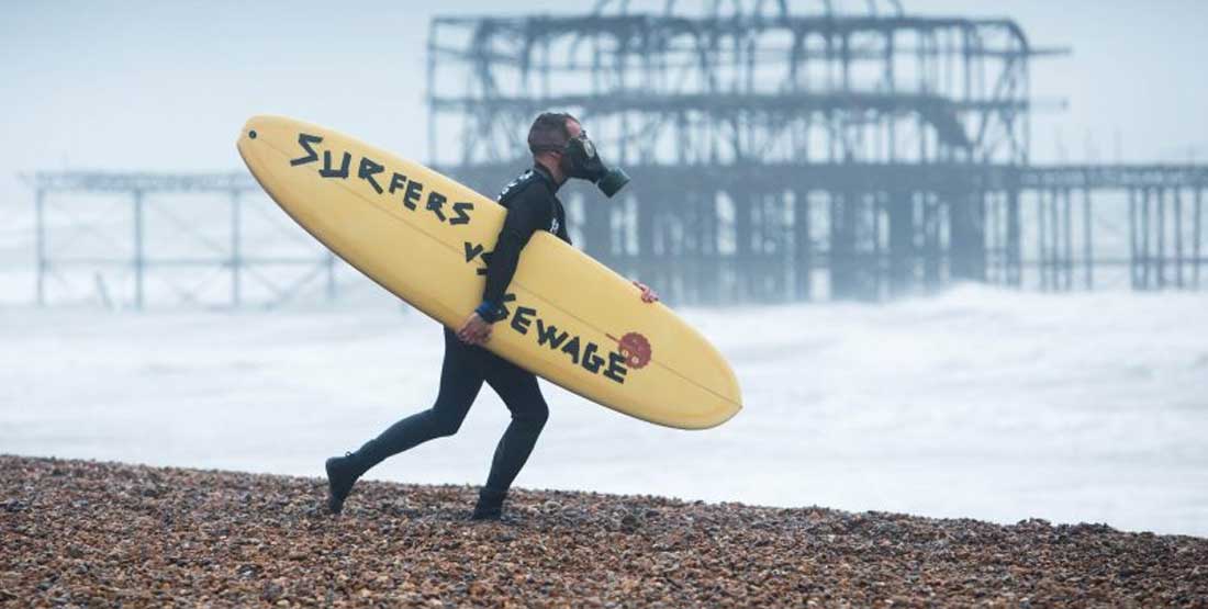 Paddle Out Protest Against Sewage - 20 May - Skymonster Watersports