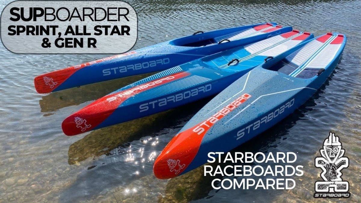 Which race SUP? Starboard All Star, Sprint and Gen R reviewed - Skymonster Watersports