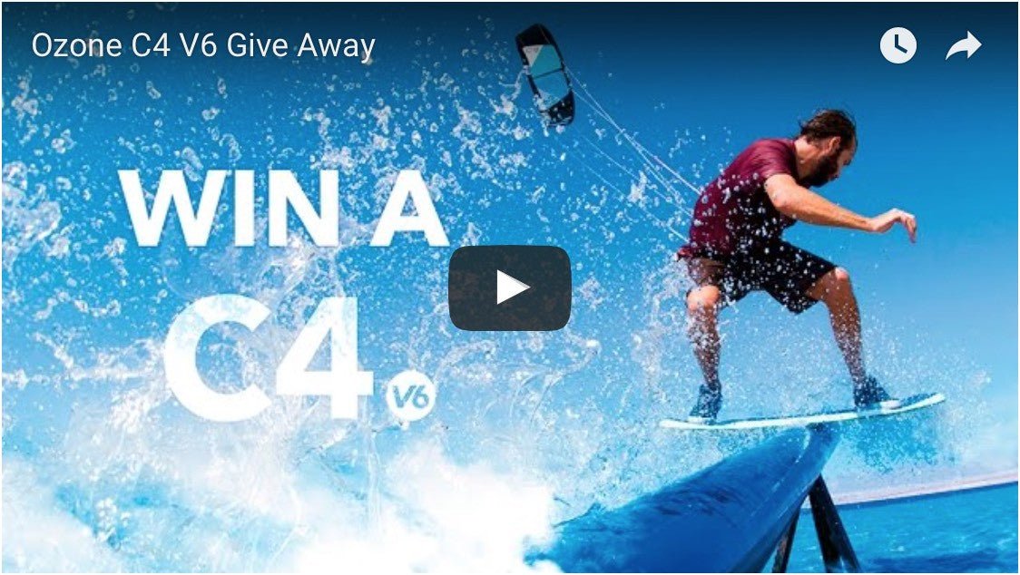 Win a 2016 Ozone C4 V6! - Skymonster Watersports