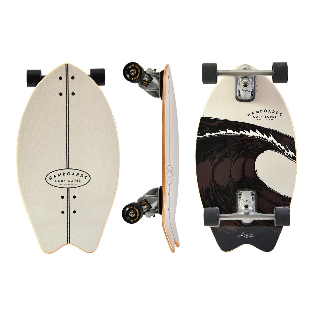 Hamboards Cory Lopez Twisted Fin - Skymonster Watersports