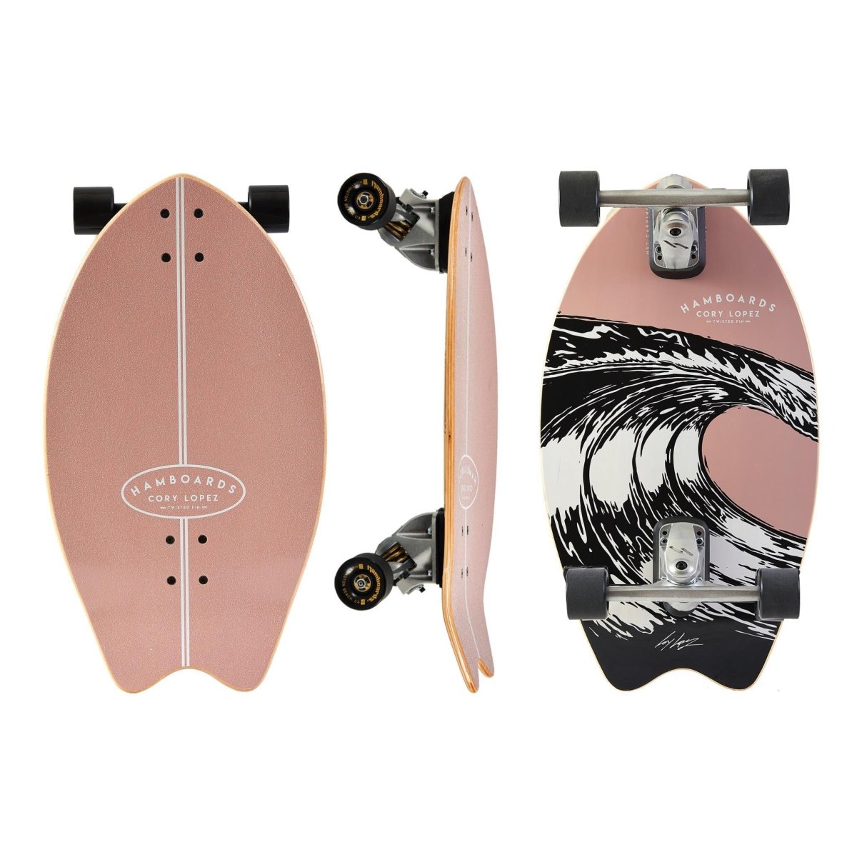 Hamboards Cory Lopez Twisted Fin - Skymonster Watersports