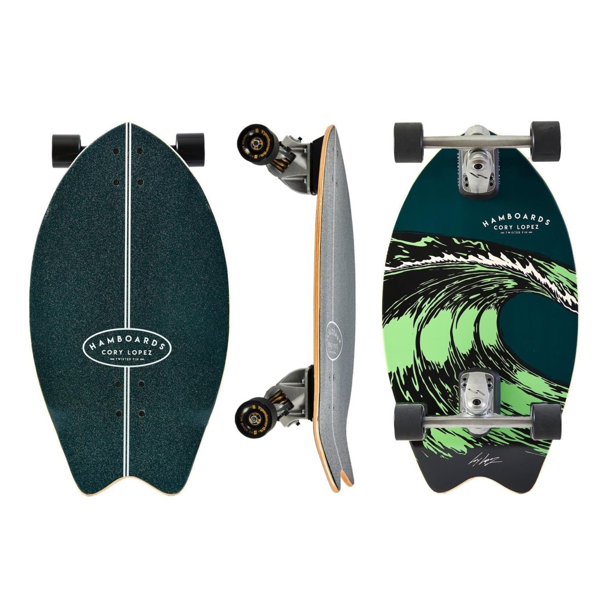 Hamboards Cory Lopez Twisted Fin - Skymonster Watersports