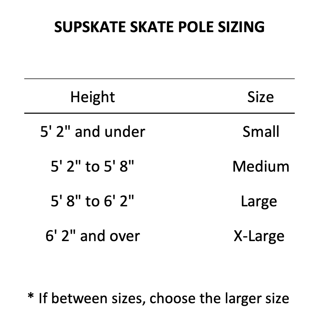 SUPSkate Race Skate Pole - Skymonster Watersports