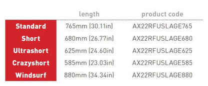 Axis Red Windsurfing Fuselage - Skymonster Watersports