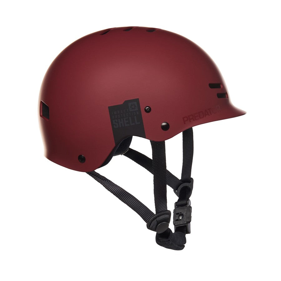 Mystic MK8 X Helmet - Predator Helmet Dark Red - Skymonster Watersports