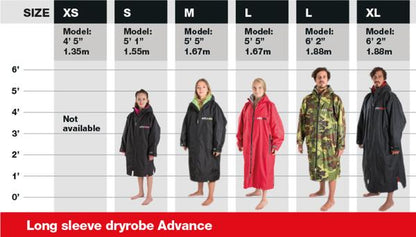 DryRobe Long Sleeve Advance - Skymonster Watersports