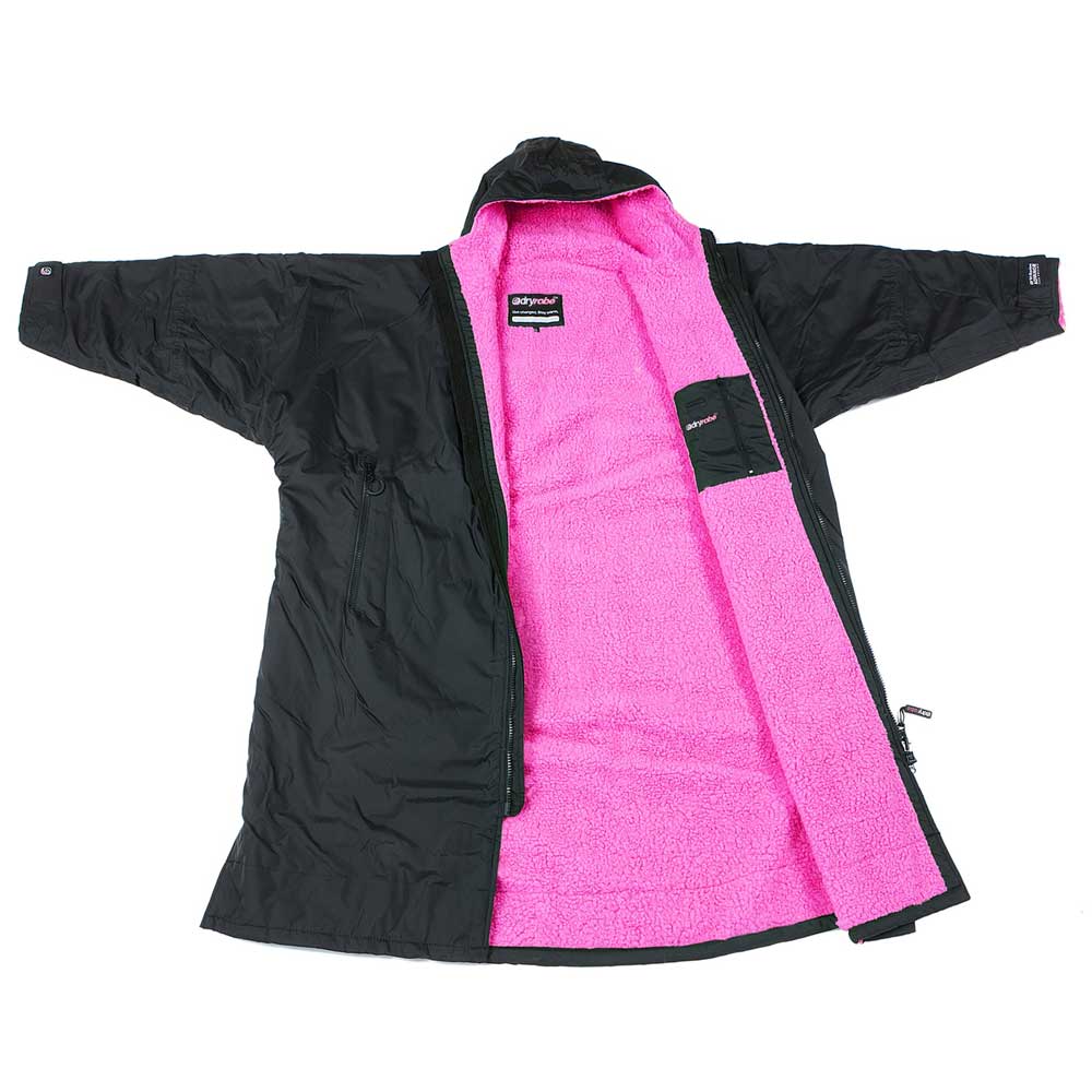 DryRobe Long Sleeve - Black/Pink - Skymonster Watersports