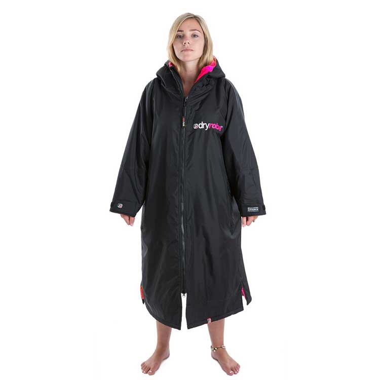 DryRobe Long Sleeve - Black/Pink - Skymonster Watersports