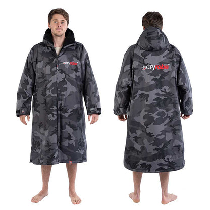 DryRobe Long Sleeve - Camouflage Black - Skymonster Watersports