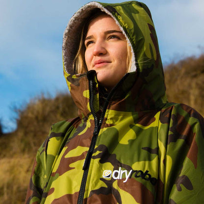 DryRobe Long Sleeve - Camouflage/Grey - Skymonster Watersports