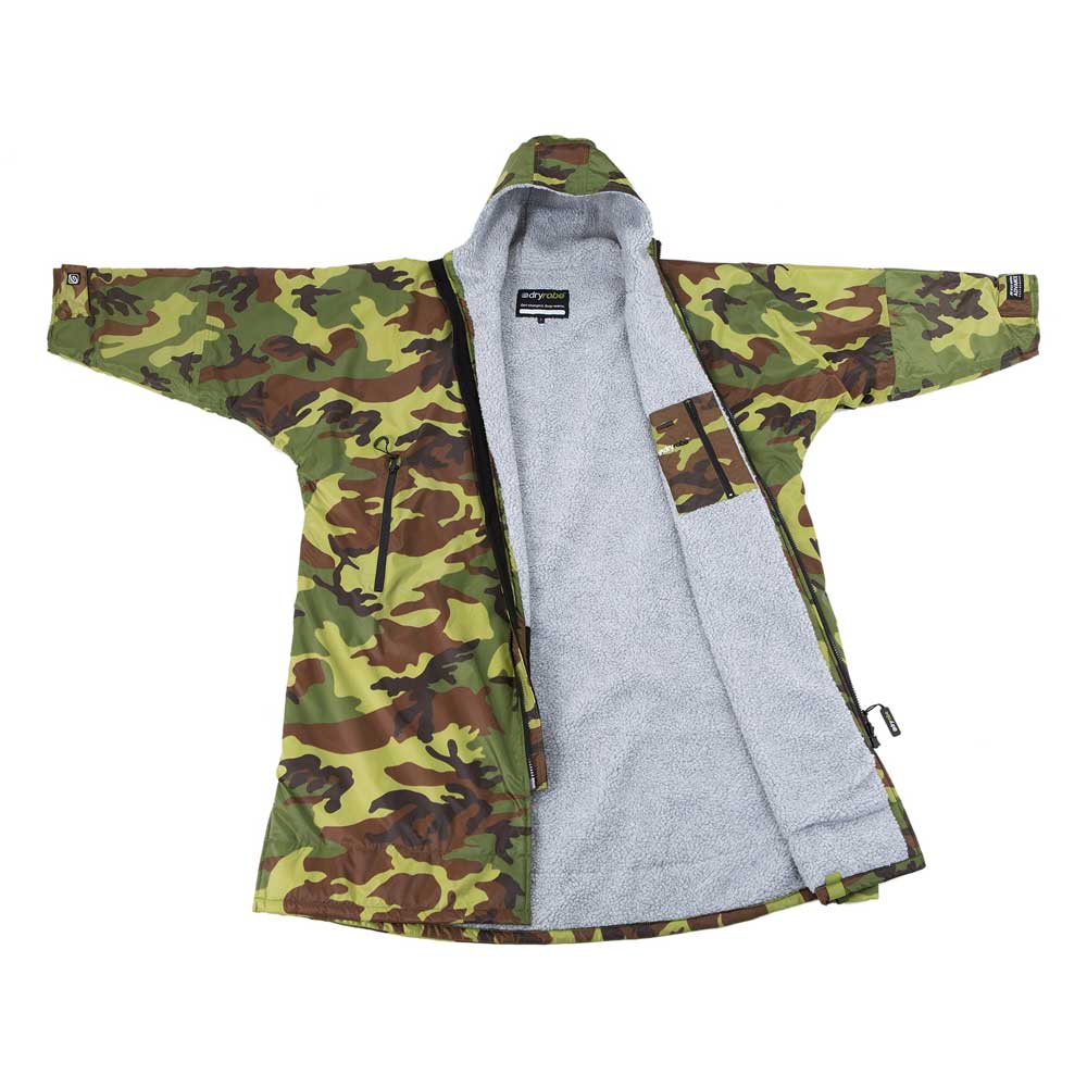 DryRobe Long Sleeve - Camouflage/Grey - Skymonster Watersports