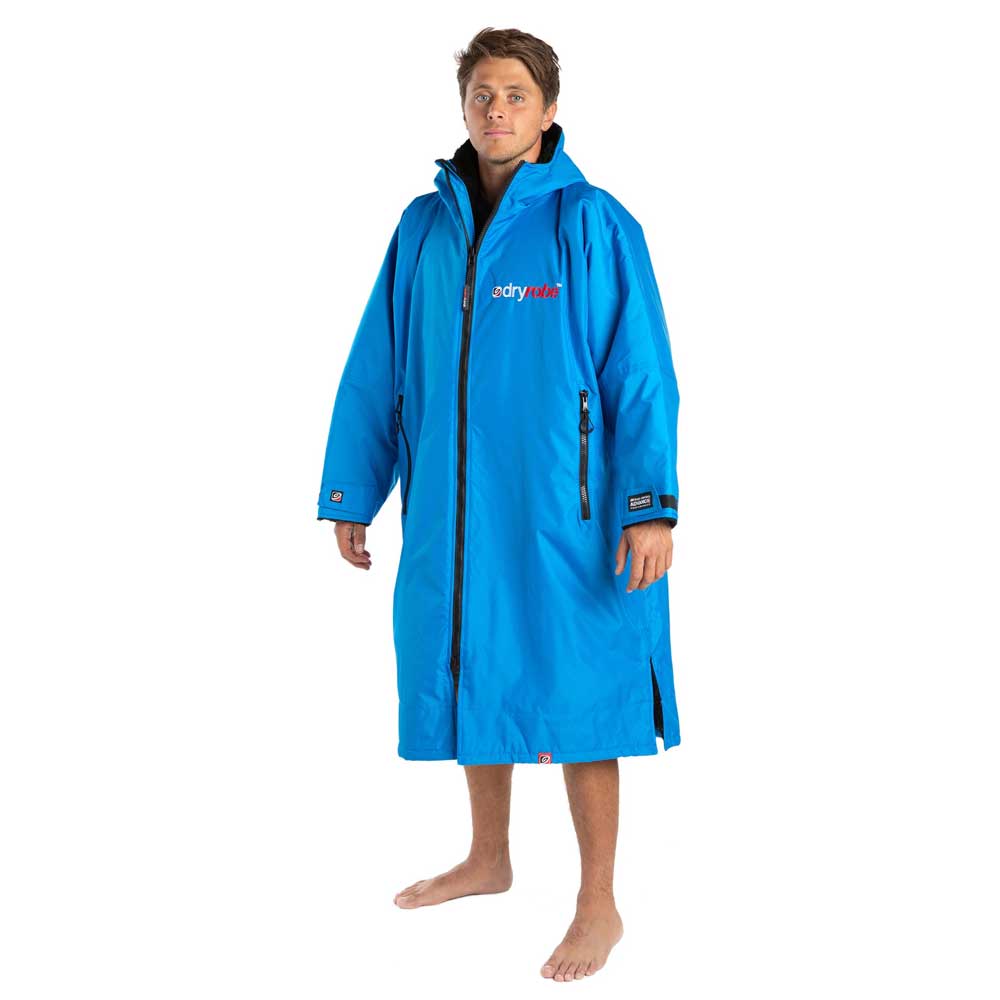 DryRobe Long Sleeve - Cobalt Blue/Black - Skymonster Watersports