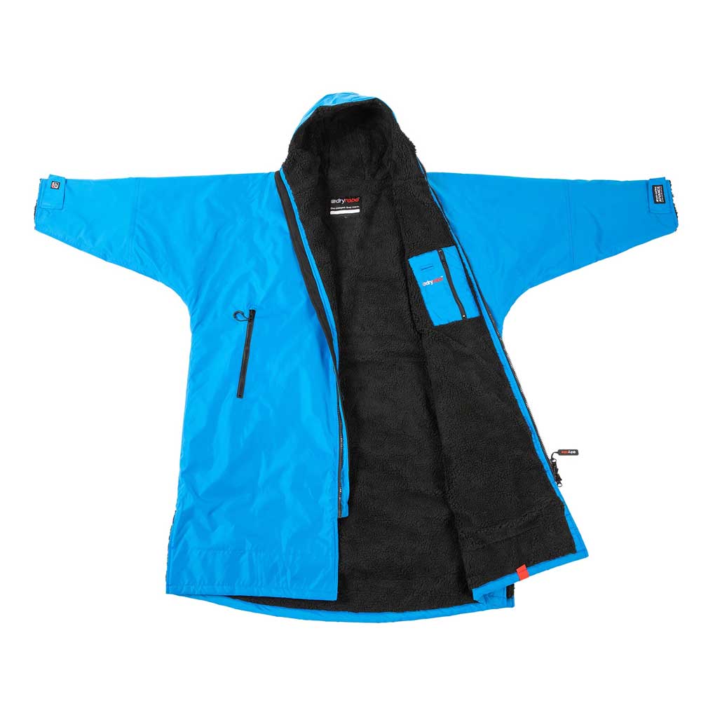 DryRobe Long Sleeve - Cobalt Blue/Black - Skymonster Watersports