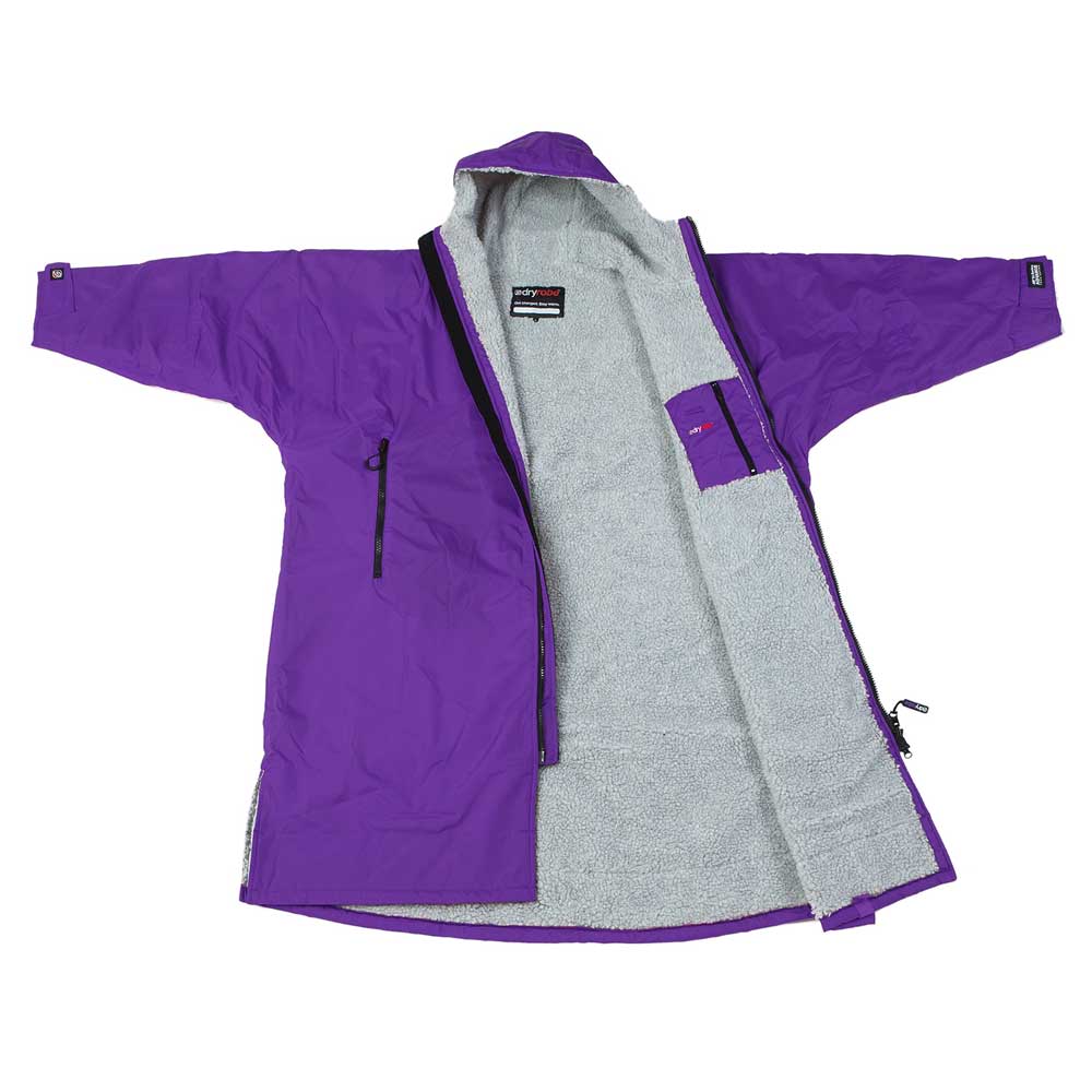 DryRobe Long Sleeve - Purple/Grey - Skymonster Watersports