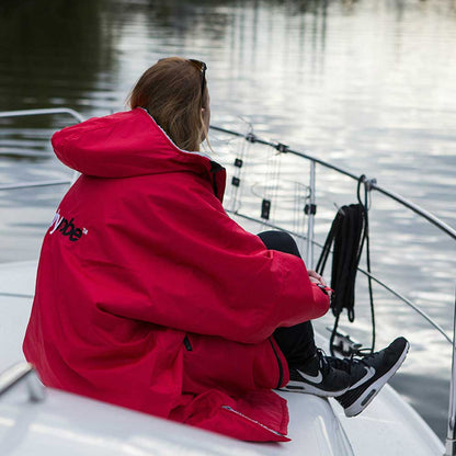 DryRobe Long Sleeve - Red/Grey - Skymonster Watersports