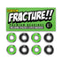 Fracture Premium Abec 7 Green/Black Bearings - Skymonster Watersports