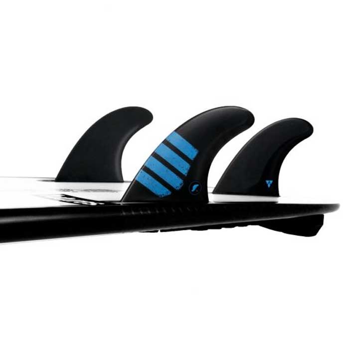 Futures F6 Alpha Thruster Medium Black Blue - Skymonster Watersports