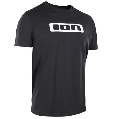 ION Black T-Shirt SS Logo - Skymonster Watersports