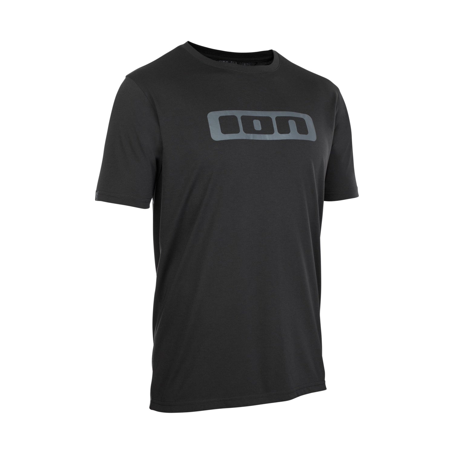 ION Black T-Shirt SS Logo Gift - Skymonster Watersports