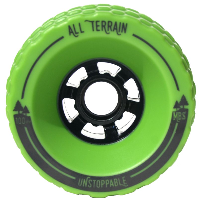 MBS All Terrain Skateboard Wheels - Skymonster Watersports