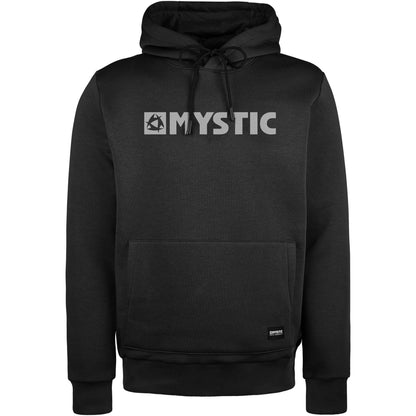 Mystic Brand Sweat Hoodie - Black - Skymonster Watersports