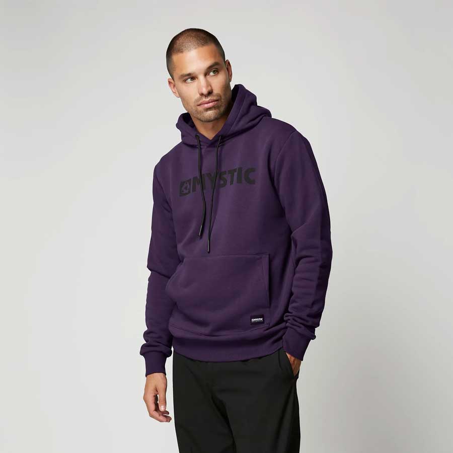 Mystic Brand Sweat Hoodie - Deep Purple - Skymonster Watersports