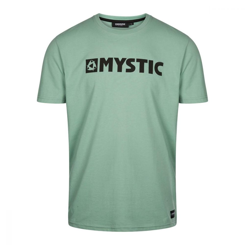 Mystic Brand Tee Green 2022 - Skymonster Watersports