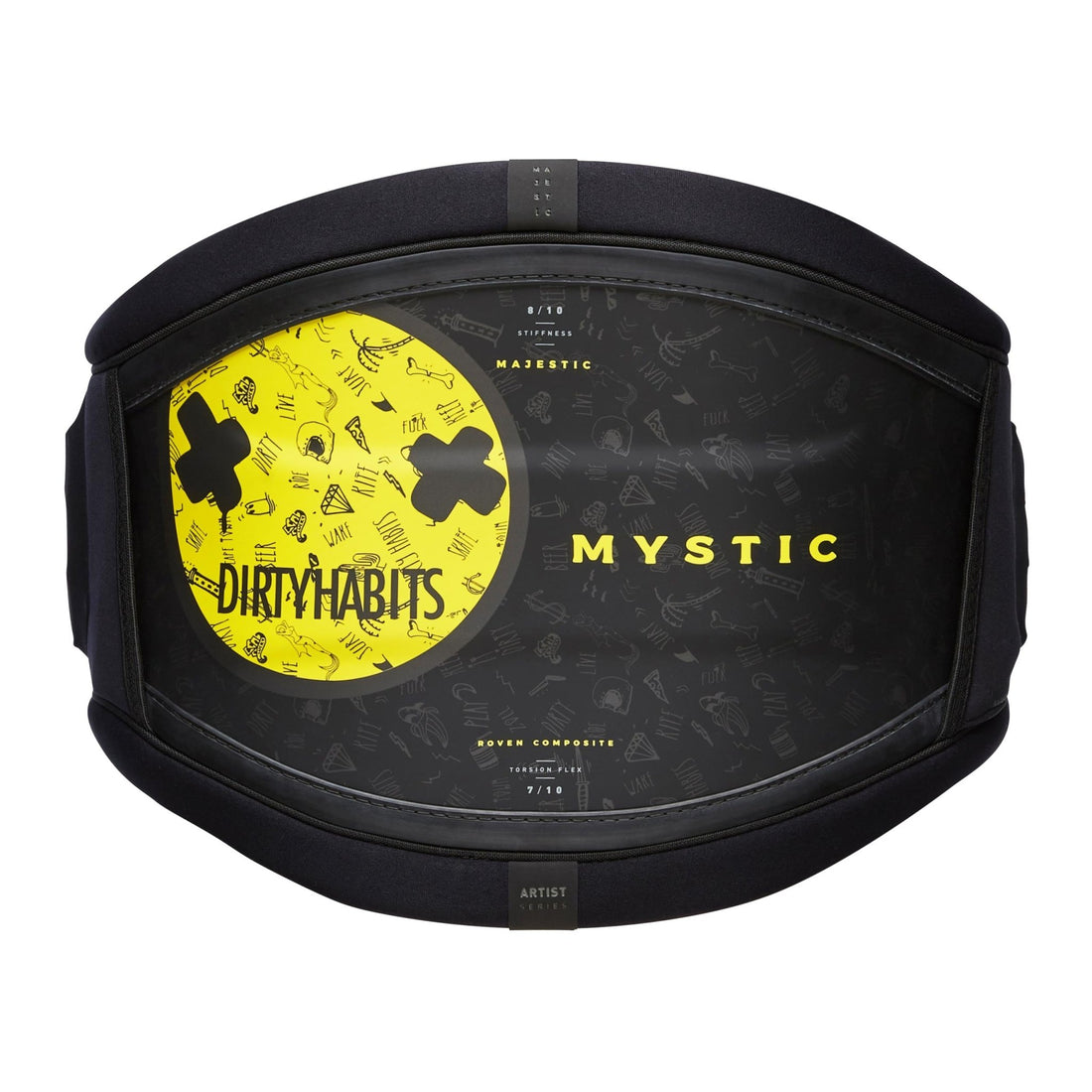 Mystic Majestic Harness - Dirty Habits - Skymonster Watersports