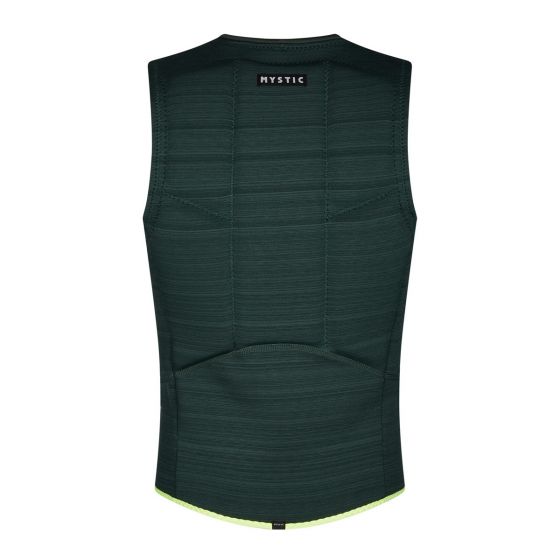 Mystic Majestic Kitesurfing Impact Vest Side Zip Dark Leaf - Skymonster Watersports