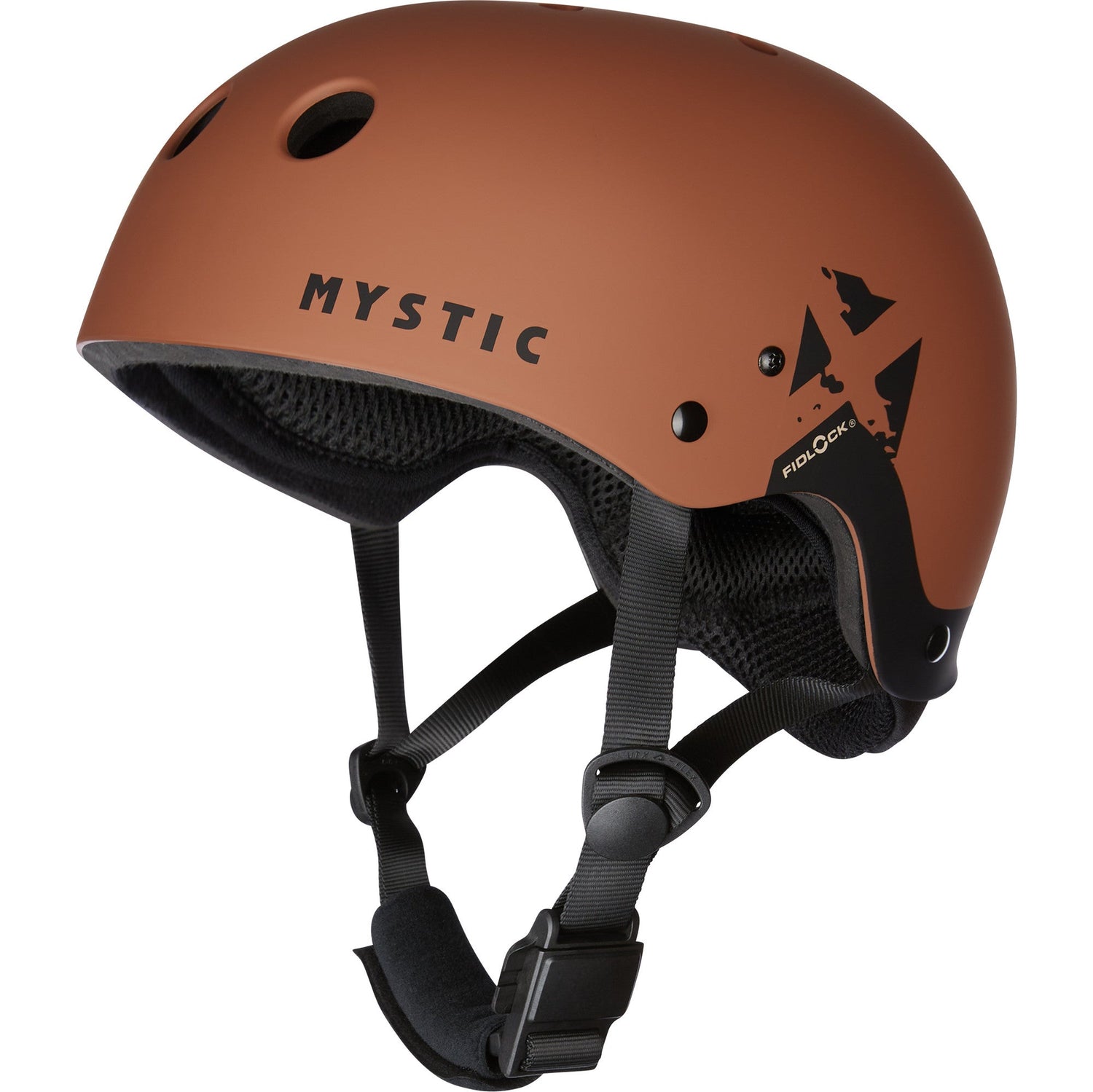 Mystic MK8 X Kitesurfing Wakeboarding Helmet - Rusty Red - Skymonster Watersports