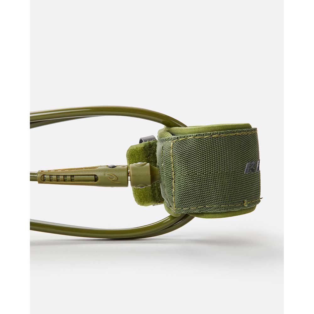 Rip Curl Reg Leash Surf Grip - Olive Green - Skymonster Watersports