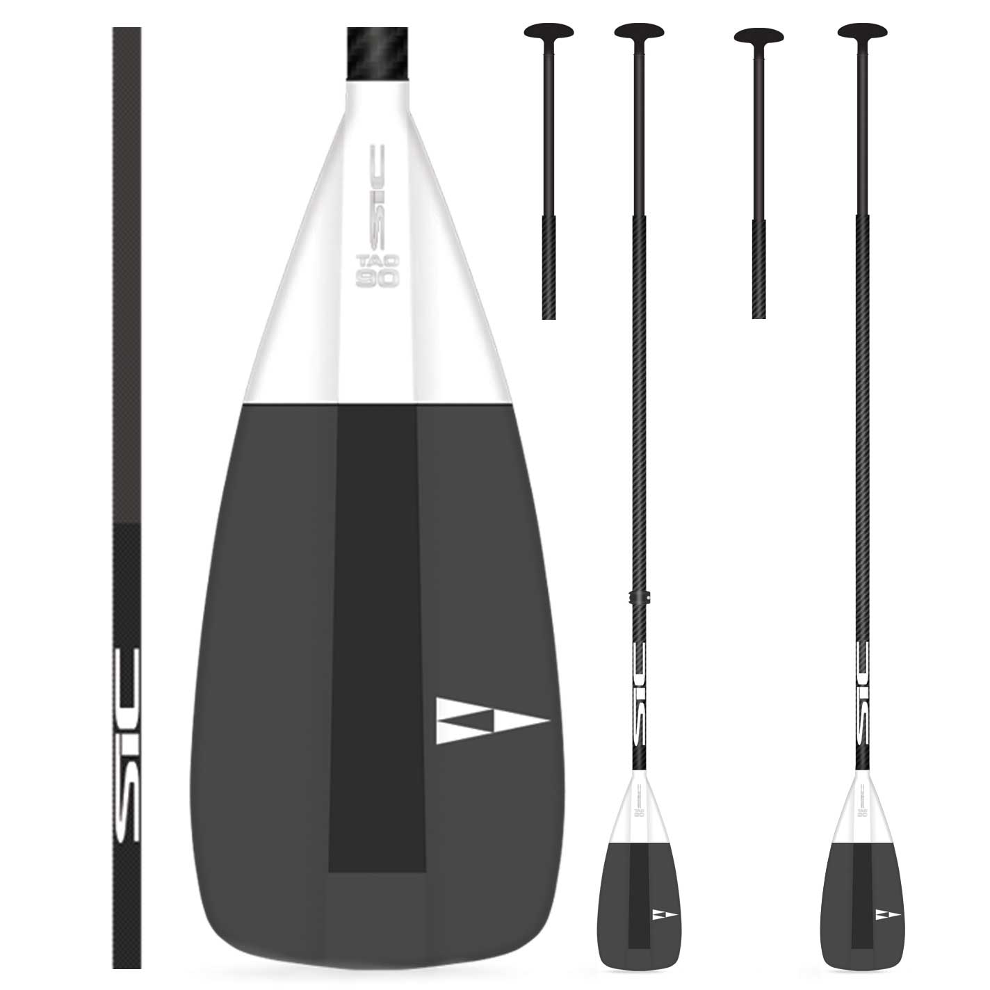 SIC Tao Carbon Paddle - Adjustable - Skymonster Watersports